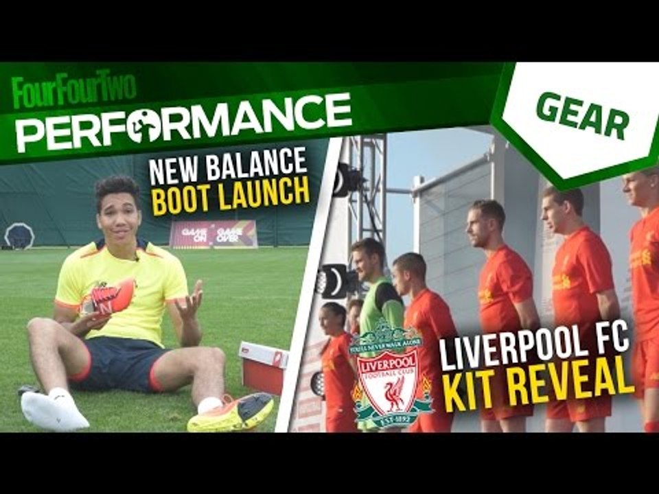 New Balance Visaro and Furon Launch Event | Liverpool home kit 2016/17 reveal