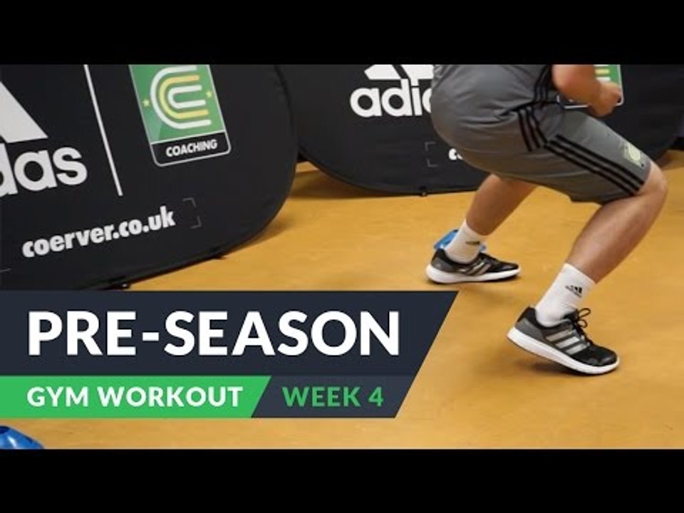 Pre-season gym workout | Week 4 | Pro level training