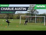 Charlie Austin's striker school | Finishing inside the penalty box | Soccer shooting drill