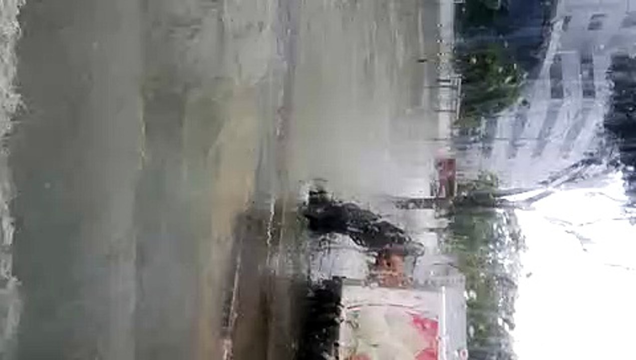 Flood in Singapore