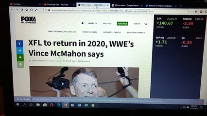 Vince McMahon Wants To Revive The XFL In 2020