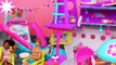 Barbie CRUISE SHIP Boat Swimming Pool & Dollhouse Inside With Chelsea & Disney Princess Dolls Parod