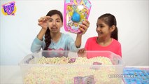 Charm U Blindfolded Marshmallow Challenge | Huge Charm U Giveaway | KidToyTesters