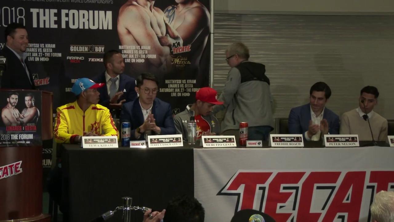 Freddie Roach - Press Conference Remarks