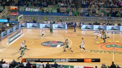 Euroligue (20e j.) - Le Zalgiris Kaunas s'incline sur le fil