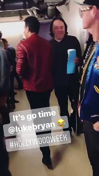 The American Idol judges katy perry, Lionel Richie and Luke Bryan Online today in Hollywood! Hollywood Week