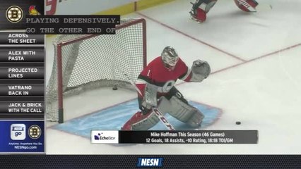 Bruins Face-Off Live: Senators Looking For Offensive Presence To Be Successful