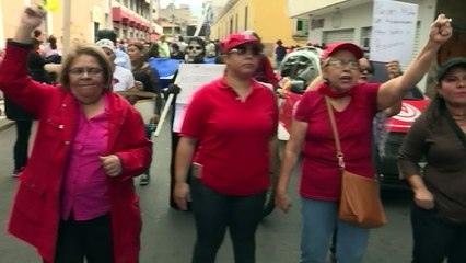 Hondureñas protestan contra presidente reelecto