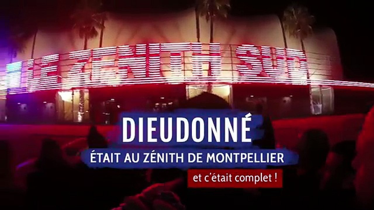 Dieudonné fait carton plein à Montpellier avec son spectacle La Guerre