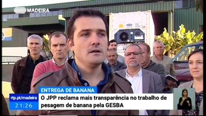 JPP reclama mais transparência no processo de pesagem e classificação da Banana por parte da GESBA