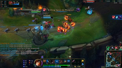 LEAGUE OF LEGENDS - JOGANDO COM A MISS FORTUNE DOMINANDO