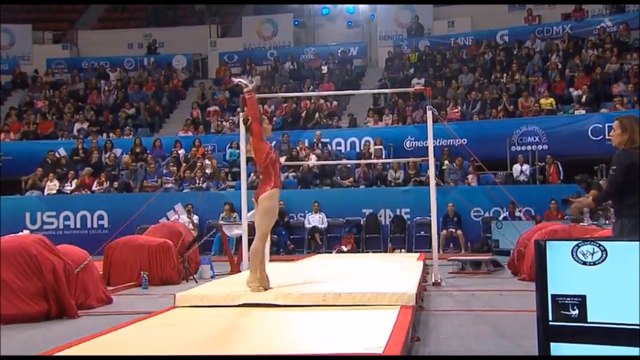 Paula Raya - UB AA - Gymnastics 2017 Mexico Open
