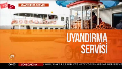 Sabah haberleri şimdi UyandırmaServisi'nde