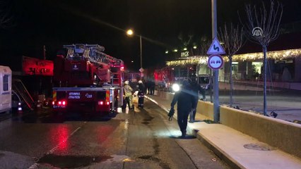 Beykoz'da iş yeri yangını - İSTANBUL