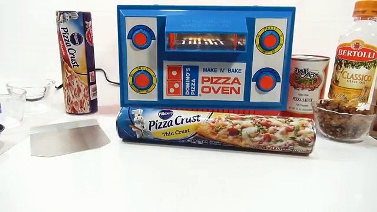 Dominos Make N Bake Pizza Oven - Meat Lovers Pizza!