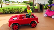 Unboxing And Assembling - The POWER WHEEL Ride On Fire Engine TRUCK for KIDS