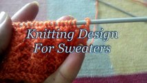 Hindi Knitting Gents/Kids/Ladies Sweater Design No # 33