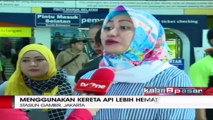 Liburan Akhir Pekan, Masyarakat Antusias Gunakan Kereta Api