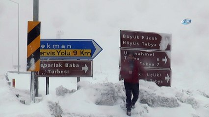 Kar ve tipinin etkili olduğu Doğu’da 640 köy yolu ulaşıma kapandı