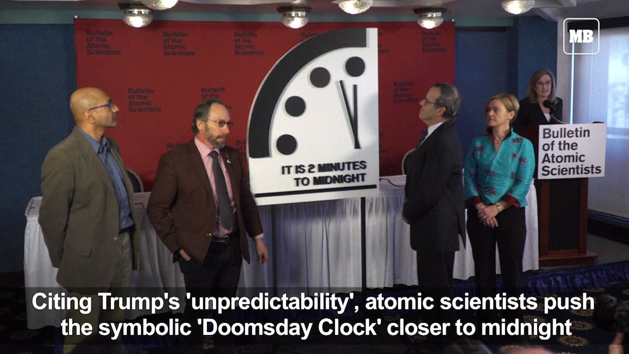 Nuclear concerns push 'Doomsday Clock' closer to midnight