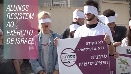 Adolescentes recusam alistamento militar em Israel