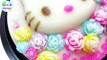วิธีทำวุ้นเค้กวันเกิดคิตตี้ดอกไม้ - How to make Kitty Flower jelly cake (HBD) | วุ้นแฟนซี