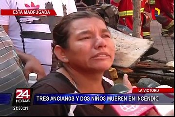 La Victoria: alcalde ayudará a familiares de fallecidos en incendio