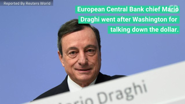 ECB Swipes At Washington For Downplaying The Dollar