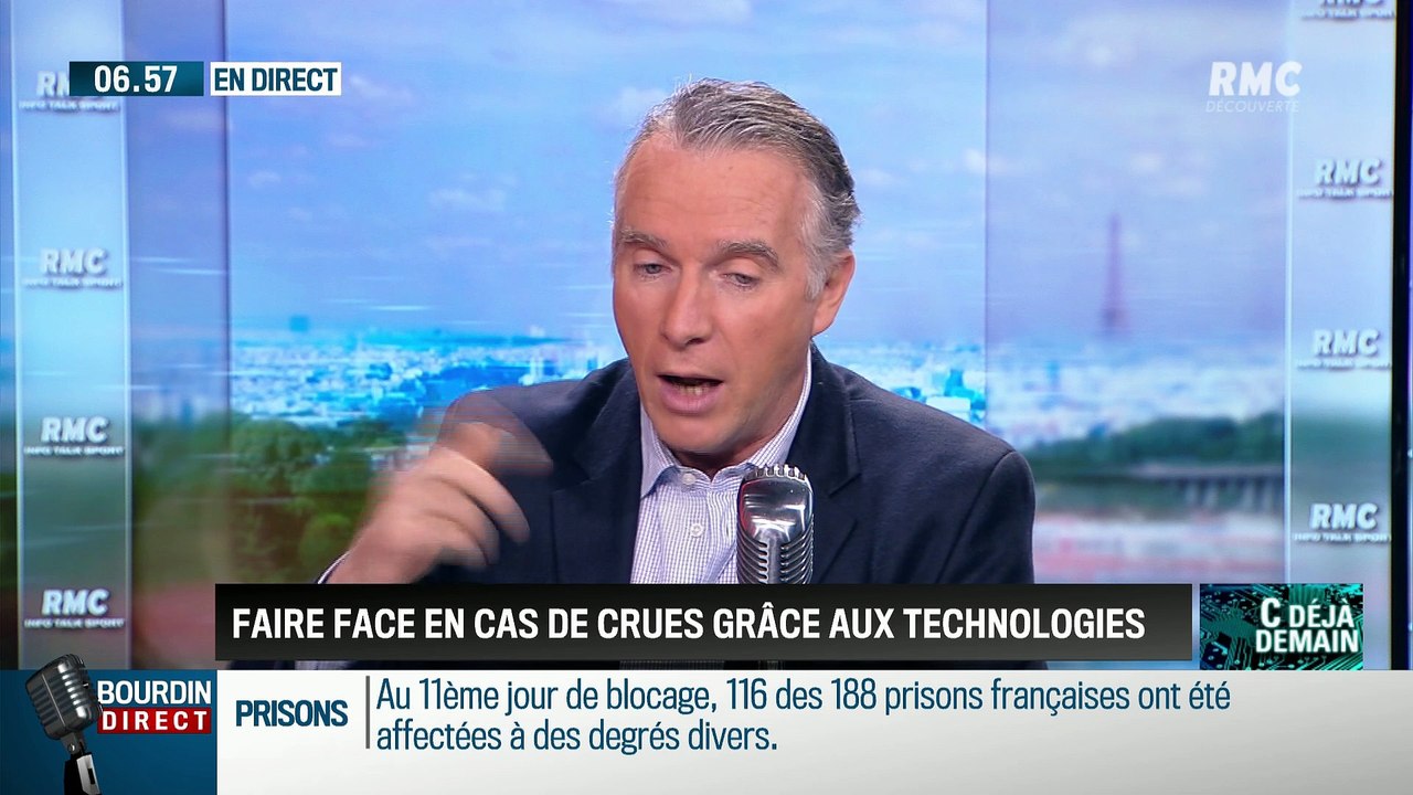 La chronique de Frédéric Simottel : Faire face en cas de crues grâce aux technologies - 26/01