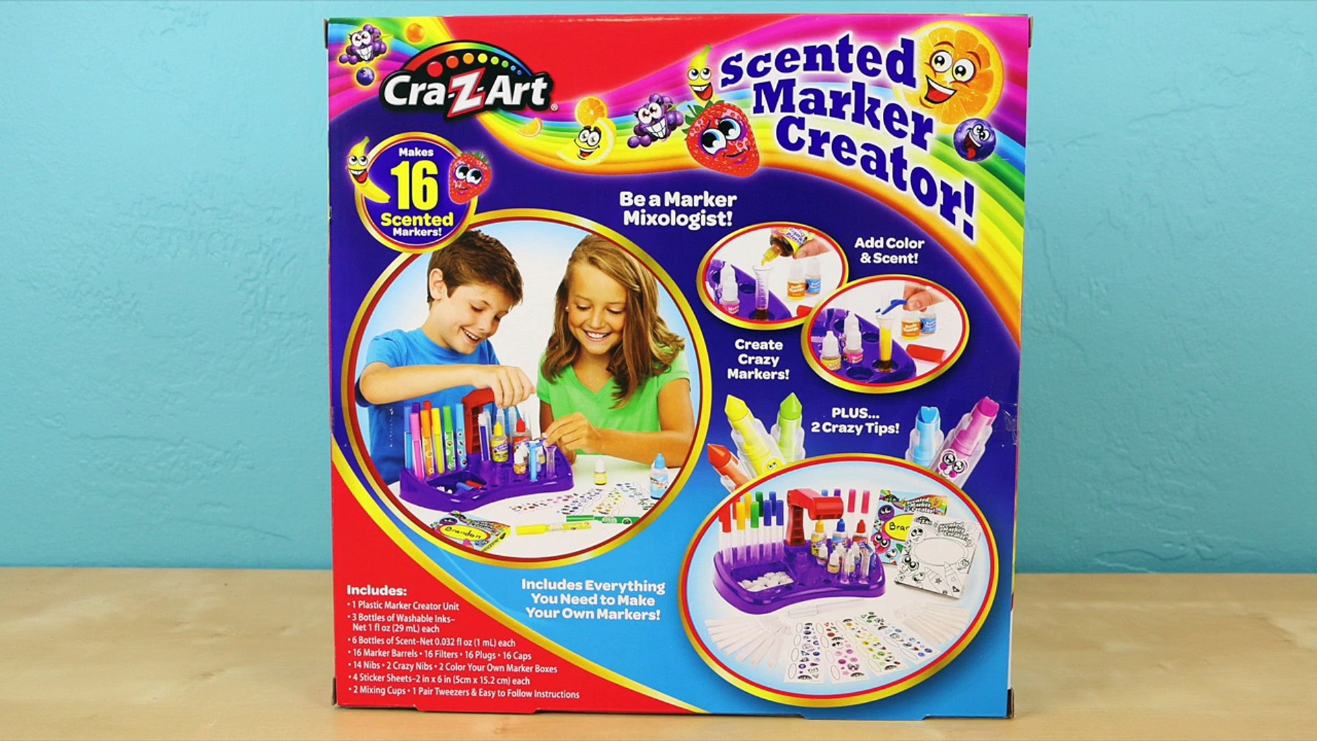 Cra-Z-Art Scented Marker Creator DIY Craft Your Own Scented Markers FAIL -  video Dailymotion