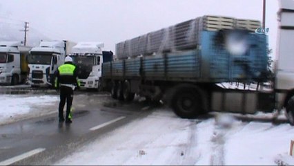 Konya Antalya karayolu kısmen trafiğe açıldı