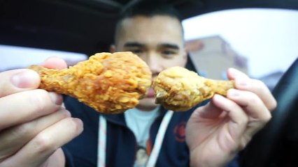 KFC VS POPEYES CHICKEN | MUKBANG | FINAL VERDICT | QT