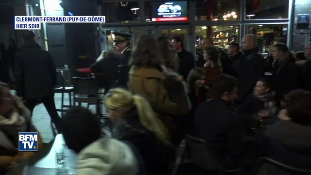 Quand Emmanuel Macron se balade en pleine soirée dans les rues de Clermont-Ferrand