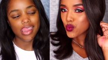Pink Glitter Glam Makeup Tutorial | Ellarie