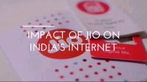 JIO ने बदला भारत के इंटरनेट को IMPACT OF JIO ON INDIA'S INTERNET