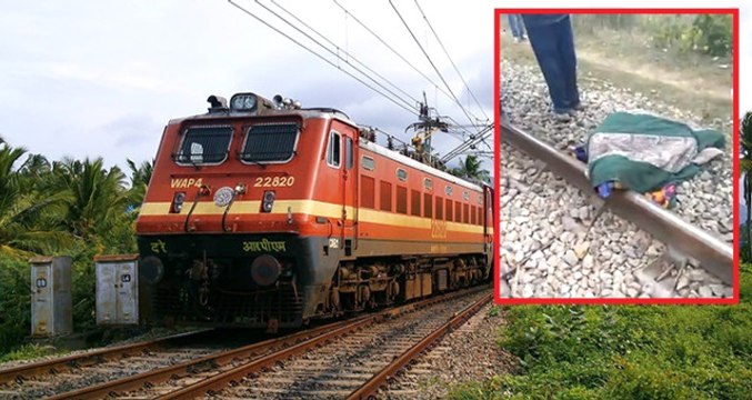 Tren Raylarında Bomba İhbarı ile Olay Yerine Giden Polis, Uykucu Vatandaşı Görünce Şoke Oldu