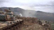Zeytin Dalı Harekatı'nda Hedefler Tank ve Top Atışlarıyla Vuruluyor