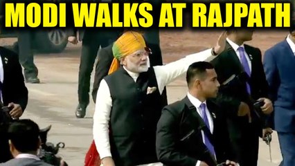Republic Day: Narendra Modi interacts with people at Rajpath | OneIndia News