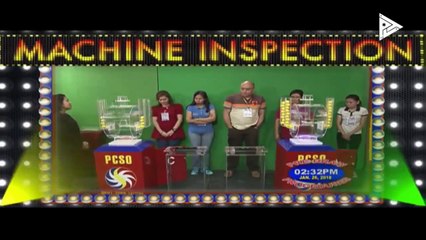 PCSO 4 PM Lotto Draw, January 26, 2018