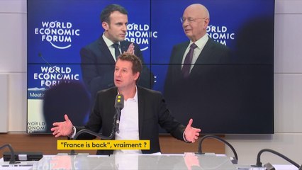 Discours d'Emmanuel Macron à Davos : "c'est de la tartuferie" estime Yannick Jadot, eurodéputé écologiste #8h30Politique