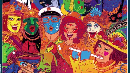 Actus : l'affiche du Carnaval 2018 par Wonder Jane - 26 Janvier 2018