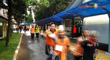 Simulasi Gempa Bagi Tunanetra