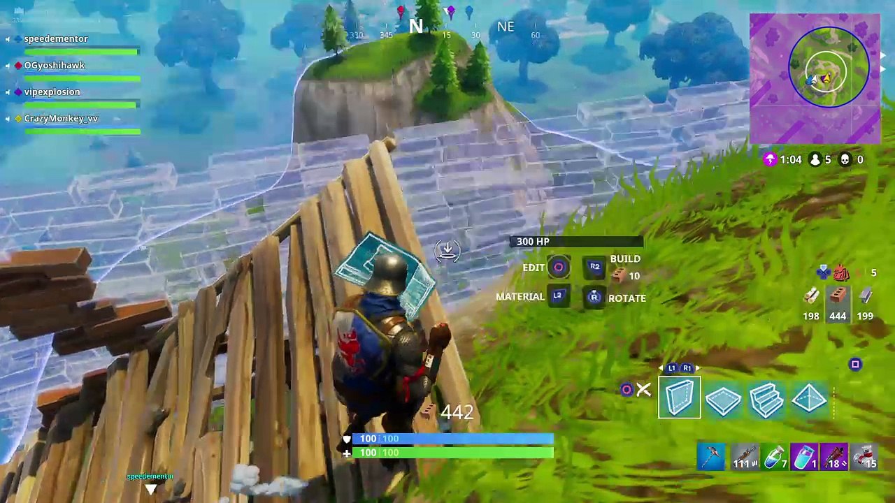 The drop