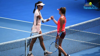 Open d'Australie 2018 - Clara Burel : "Je joue sans pression depuis une semaine"