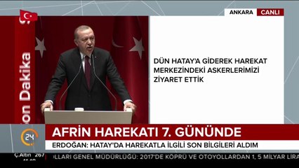 #ZeytinDalıHarekatı yedinci gününde