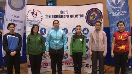 İşitme Engelli Sporculardan Mehmetçik'e Anlamlı Destek