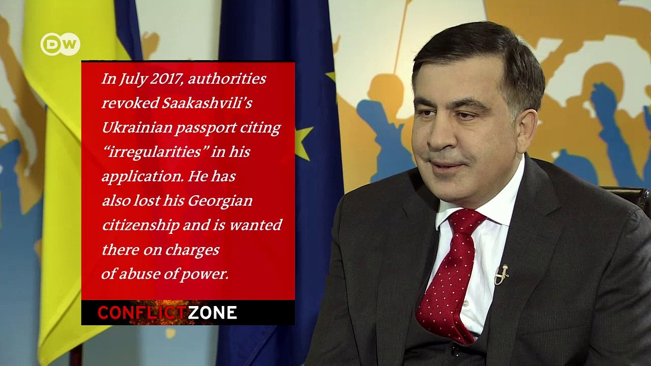 Mikheil Saakasvili on Conflict Zone | DW English
