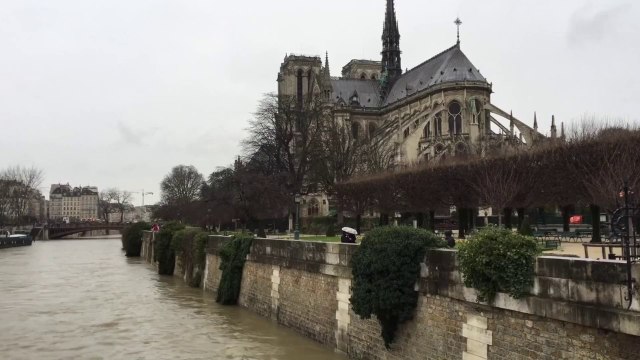 De la BNF à la Tour Eiffel, les images de la crue de la Seine à Paris