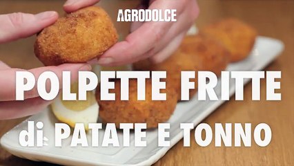 POLPETTE tonno e patate