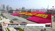 N. Korea's military parade on Feb. 8 could be 